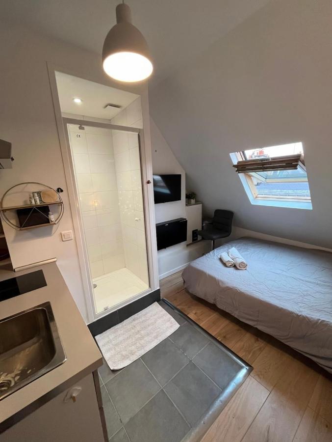 Ferienwohnung Cosy Studio Saint-Lazare Paris Exterior foto
